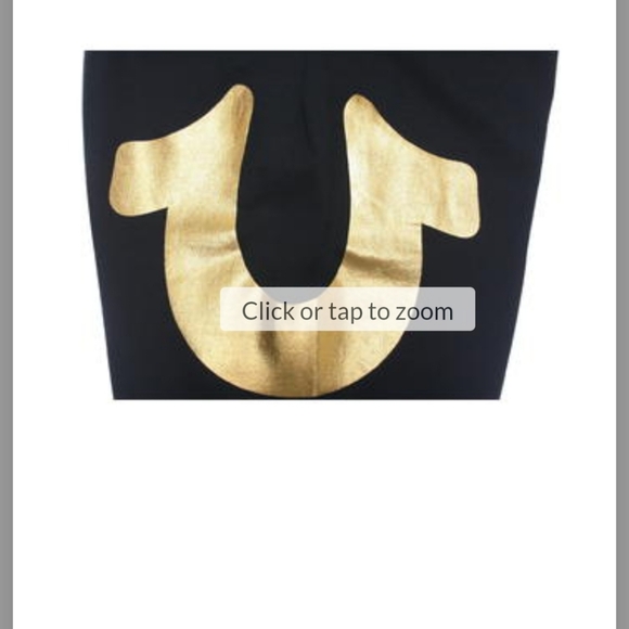 NWT!  HP!! 👍 True Religion joggers black - Picture 4 of 10